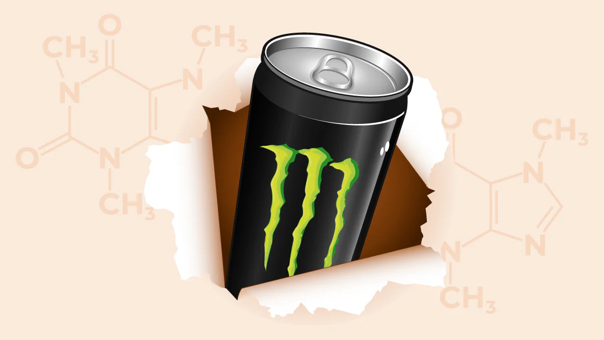 how much caffeine is in monster